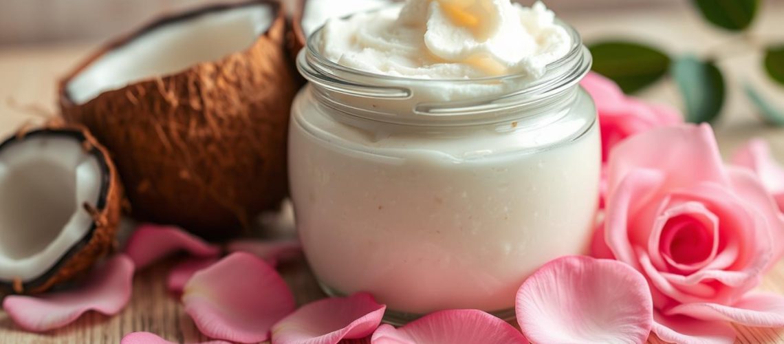 Coconut Rose Whipped Body Scrub